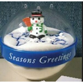 Snow Globe Sandvertiser Paper Weights